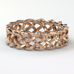 Braided Ring 3D Model: Jewelry CAD File (Digital Download)
