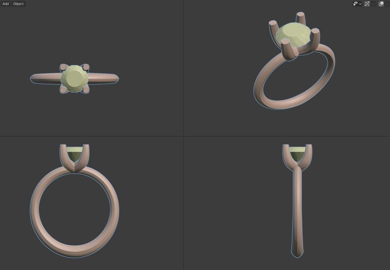 3D Ring
Engagement Ring
3D Printable file
STL
CAD
Ring File for 3D Printing
Jewelry CAD Design