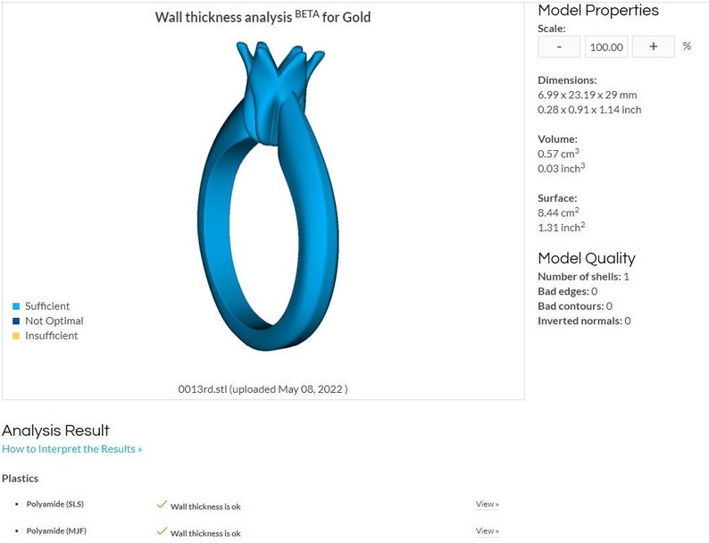Tulip Ring
3D Ring
Engagement Ring
3D Printable file
STL
CAD
Ring File for 3D Printing
Jewelry CAD Design