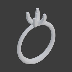 3D Ring
Engagement Ring
3D Printable file
STL
CAD
Ring File for 3D Printing
Jewelry CAD Design
