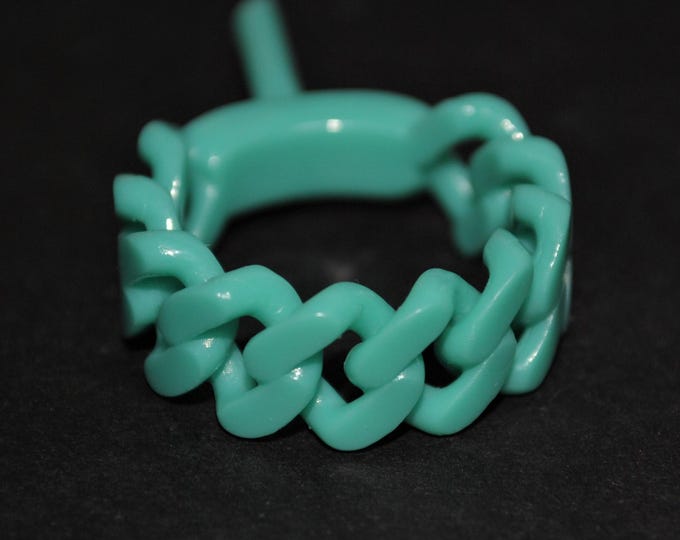 Chain Ring Wax Patterns for lost wax casting jewelry (physical item)