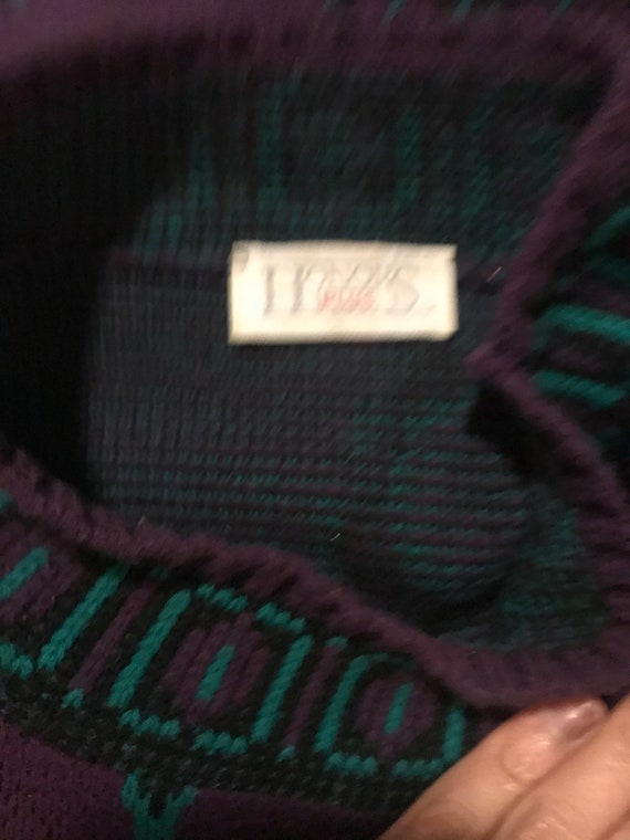 Vintage paisley pattern sweater grunge hipster punk r… Gem