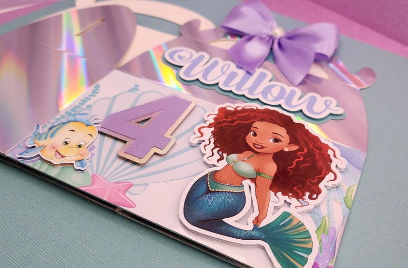 Mermaid Inspired Favor Boxes, Mermaid Treat Boxes, Ariel Party - Etsy