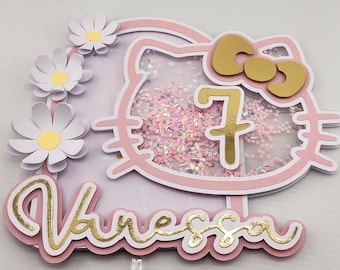 kitty Cake topper