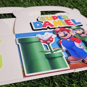 Super Mario Favor Box/ Mario Bros Favor Box - Etsy