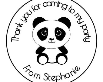 panda stickers etsy