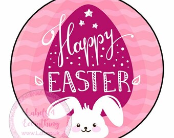 Easter Stickers Unicorn Silver Bunny Kids Baby Nursery Wall Sweet Cones Mug