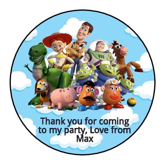 Toy Story Personalised Thank You For Coming To My Birthday Etsy