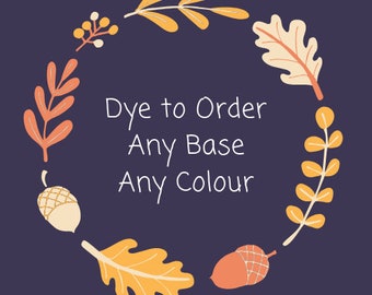 Dye to Order Yarn, Hand Dyed Yarn Canada, Merino 80/20 superwash 115g, Speckled Yarn, Sock Yarn, Shawl Knitting