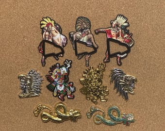 Aztec Warrior Hat Pin