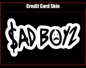 SadBoyz Credit Card Stickers