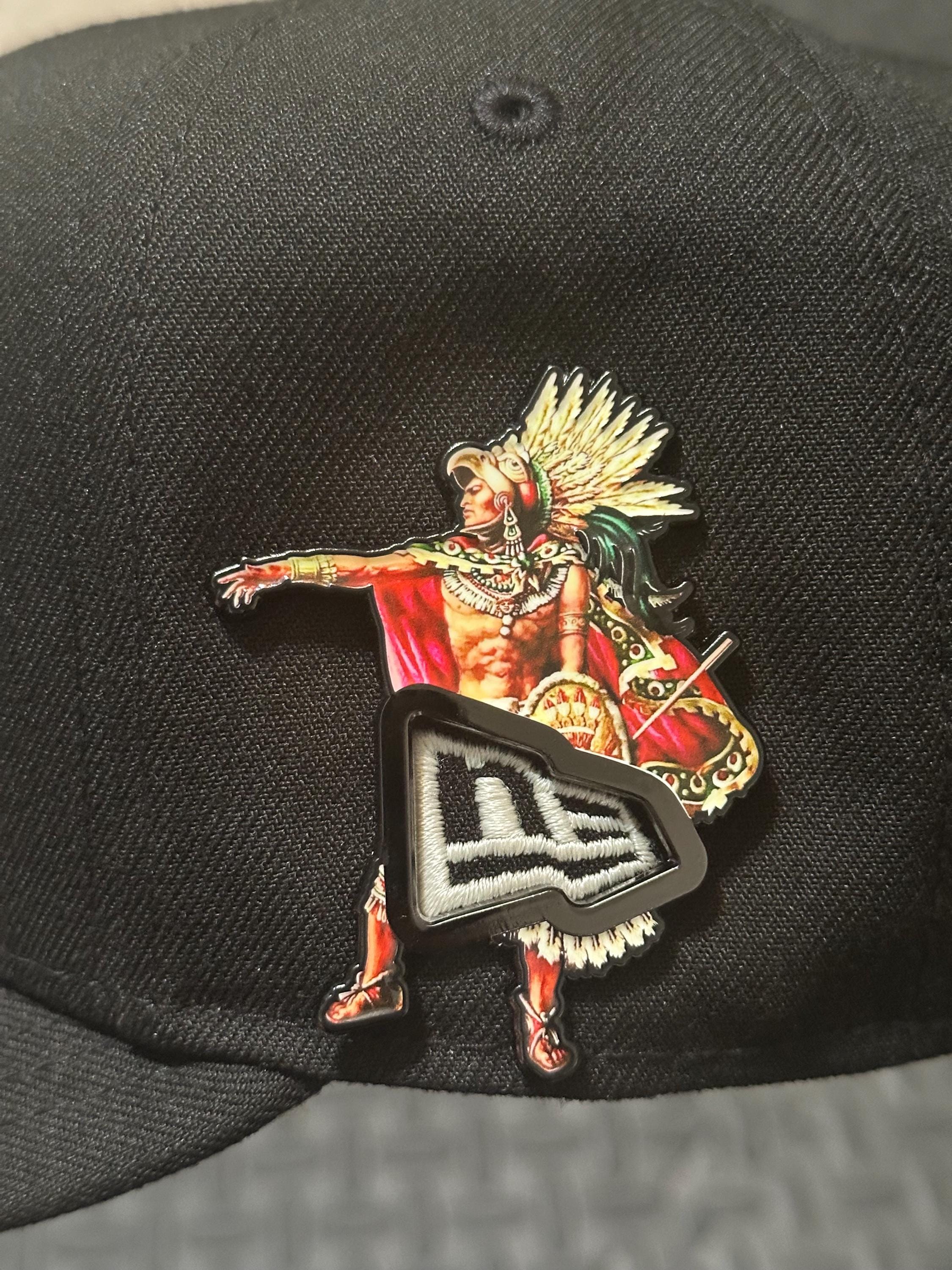 Aztec Warrior Hat Pin - Etsy