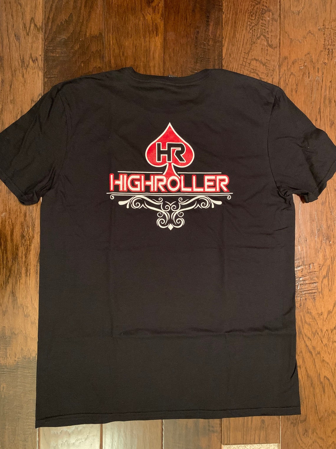 Black High Roller Poker Apparel Logo Shirt - Etsy