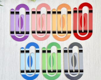 Jumbo Paperclip Bookmarks | Teachers Gift | Student Gift | Back To School