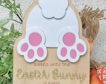 Easter Count Down Sign