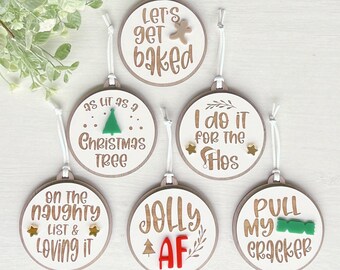 Naughty Christmas Ornaments | Funny Christmas Ornaments