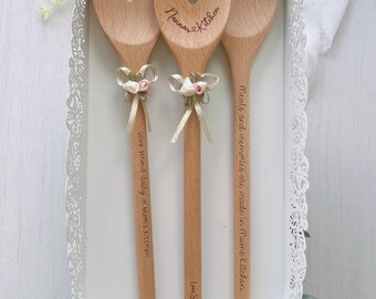 Heart Wooden Spoons | Mothers Day Gift