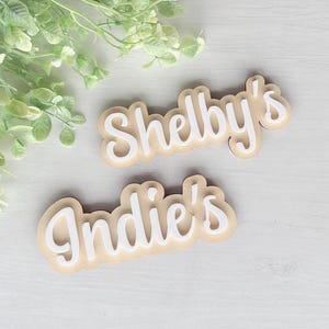 Interchangeable Name Plaques Only