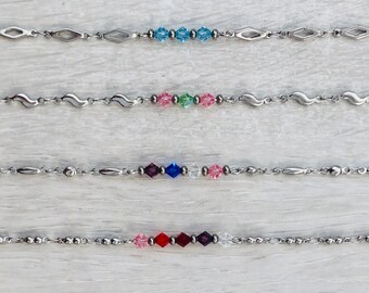 Birth colour bracelets or favourite colours