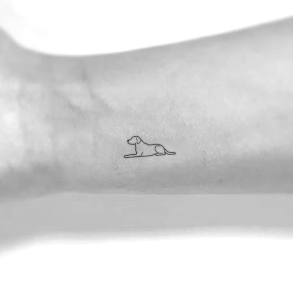 Labrador Temporary Tattoo (Set of 3)