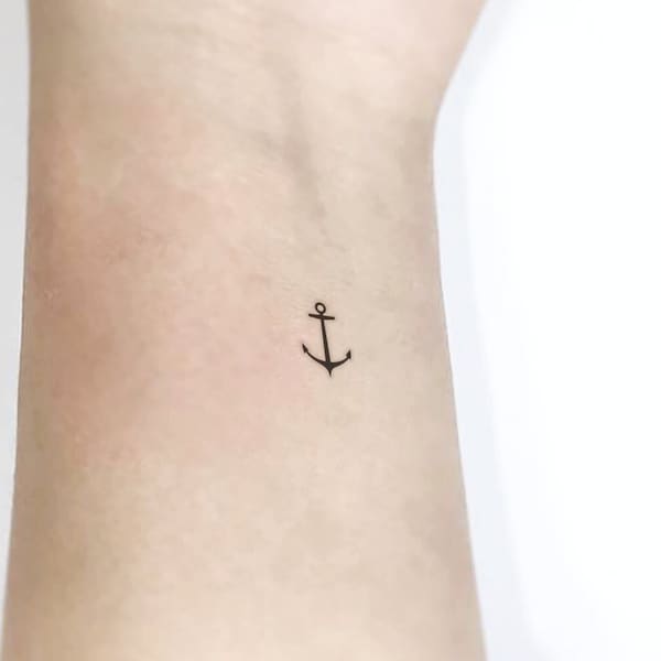 Little Anchor Temporary Tattoo (Set of 3)