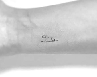 Labrador Temporary Tattoo (Set of 3)