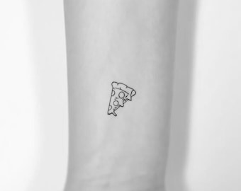 Pizza-Partygeschenk-Set – 60 Teile Mit Temporären Tattoos, Armbändern, Schlüsselanhängern, Abzeichen & Aufklebern Für Kindergeburtstage