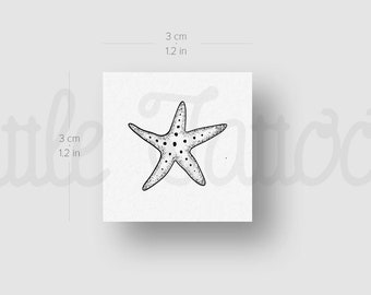 30 Simple Starfish Tattoos