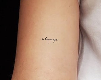 Always Temporary Tattoo (Set of 3)