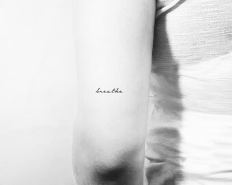 Breathe Tattoo Ideas