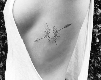 Compass Tattoo Etsy