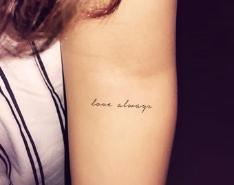 Peace Tattoo Etsy