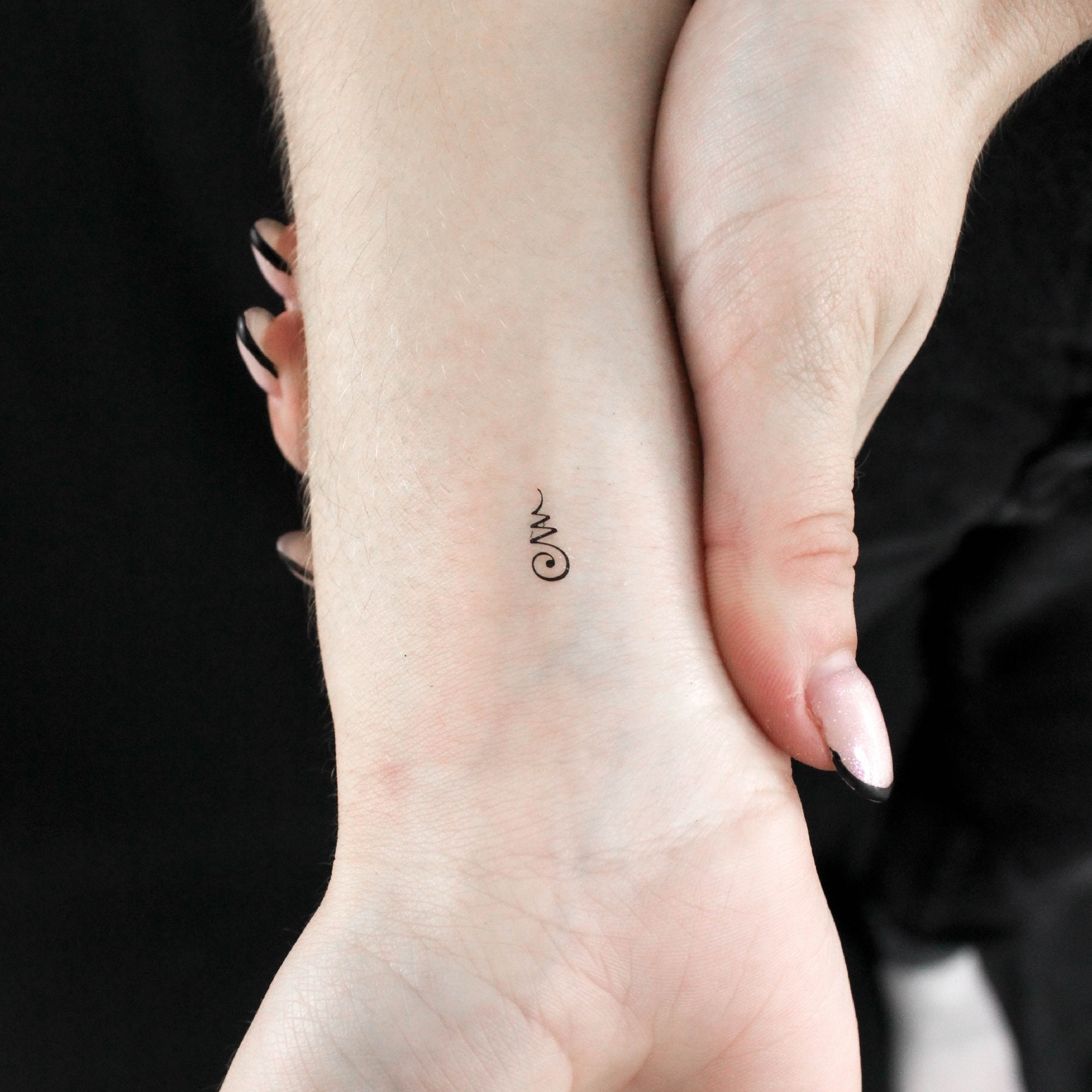 Thaise Khomut Unalome tijdelijke tattoo (set van 3) - Etsy België, image size:2000x2000