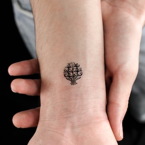 Oneness Symbol Temporary Tattoo (Set of 3)