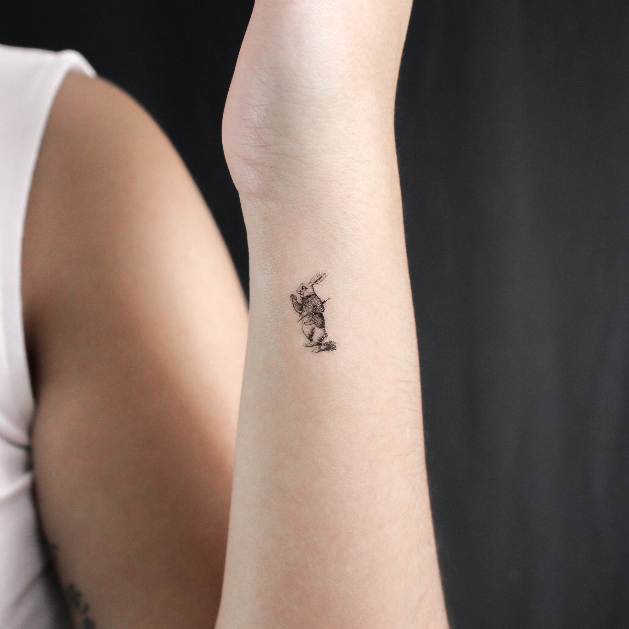 Temporary Tattoo Alice - Etsy, image size:2000x2000