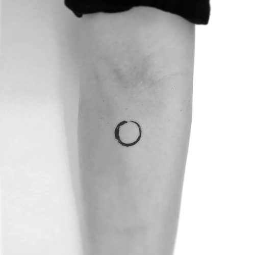 Ensō Temporary Tattoo set of 3 - Etsy