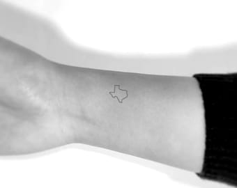texas outline tattoo for menTikTok Search