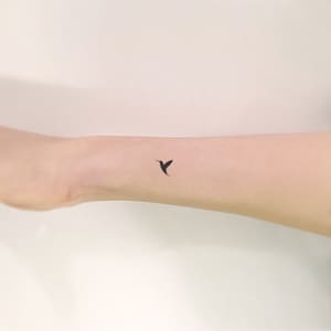 Little Hummingbird Temporary Tattoo (Set of 3)