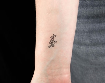 Realistisches Efeu Tattoo - Temporres Tattoo / Efeu Frauen Tattoo /  Schnes Efeu Tattoo / Hedera Tattoo / Tattoos fr Frauen / englisches Efeu  Tattoo - Etsy.de