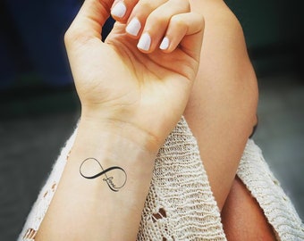 Infinity Love Temporary Tattoo (Set of 3)