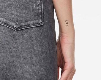 ART Temporary Tattoo (Set of 3)