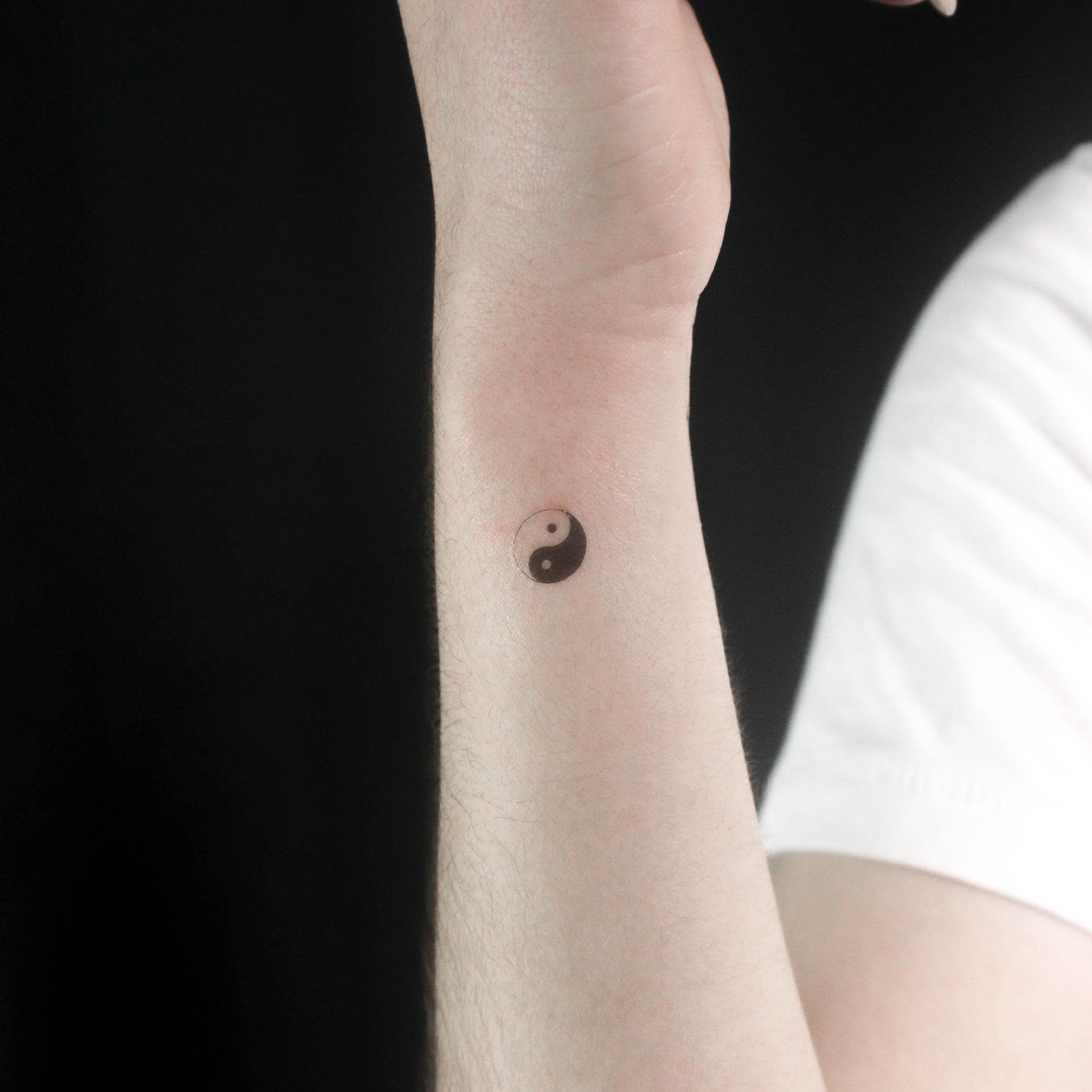 Girly Yin Yang Tattoo Ideas