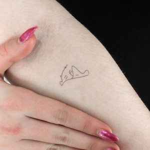Cuddles Temporary Tattoo by EMBA (Set of 3)