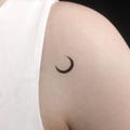Crescent Moon Temporary Tattoo (Set of 3) product logo
