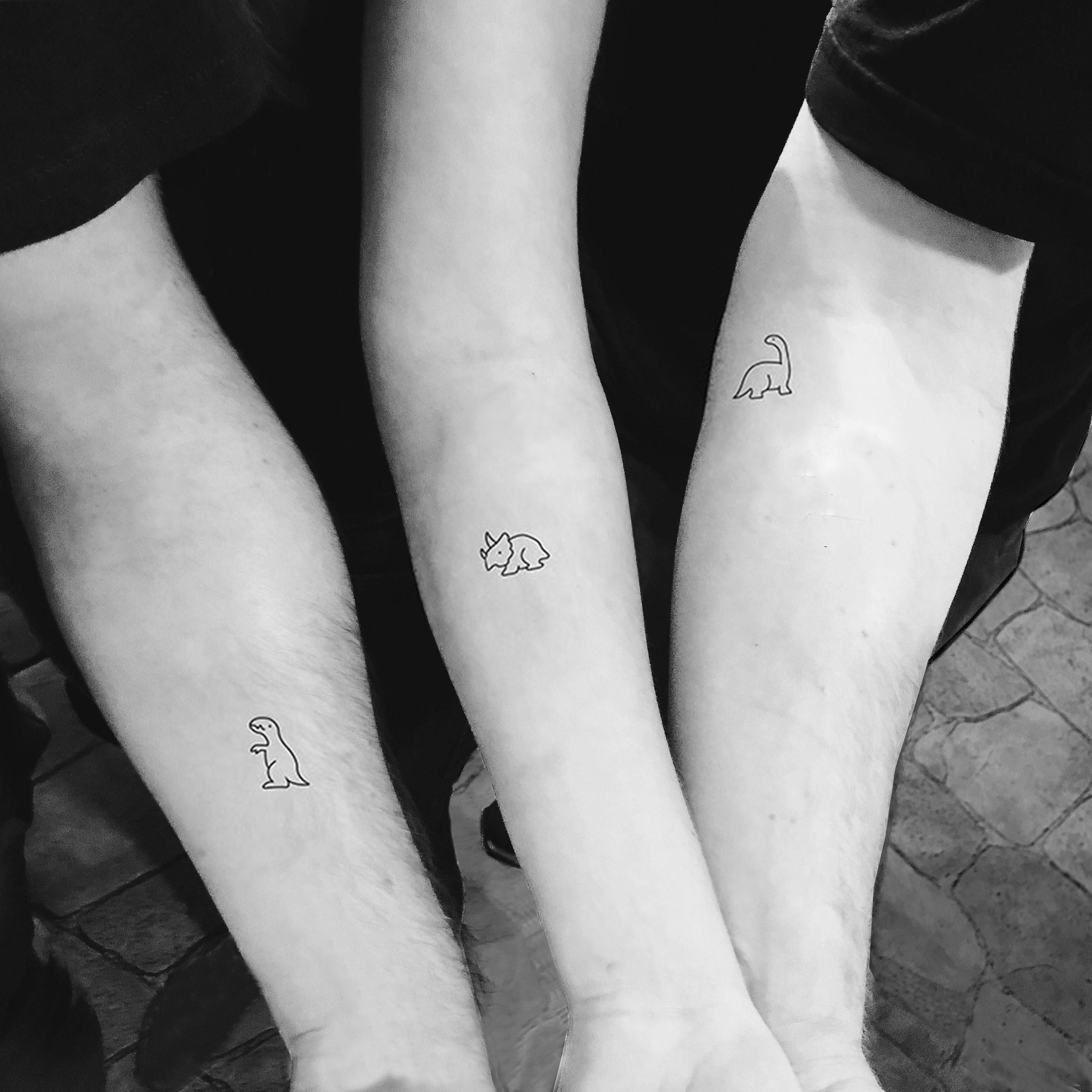 Top 73+ matching dinosaur tattoos in.eteachers