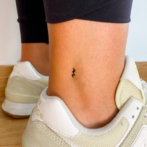 Small Crotchet Rest Temporary Tattoo (Set of 3)