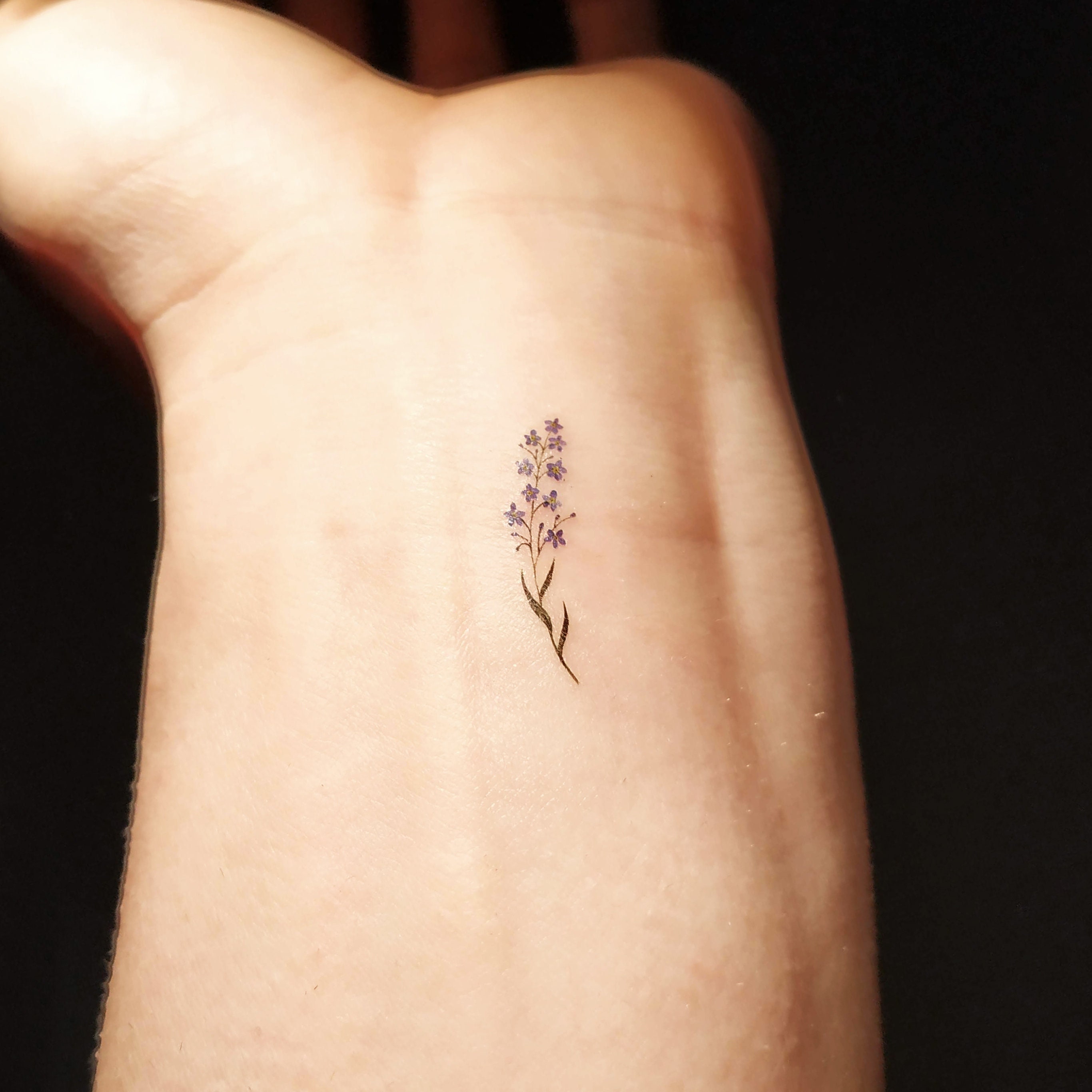 Stunning Forget Me Not Flower Tattoos  Tattoo Glee