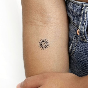 Sol De Mayo Uruguay tijdelijke tattoo (set van 3)