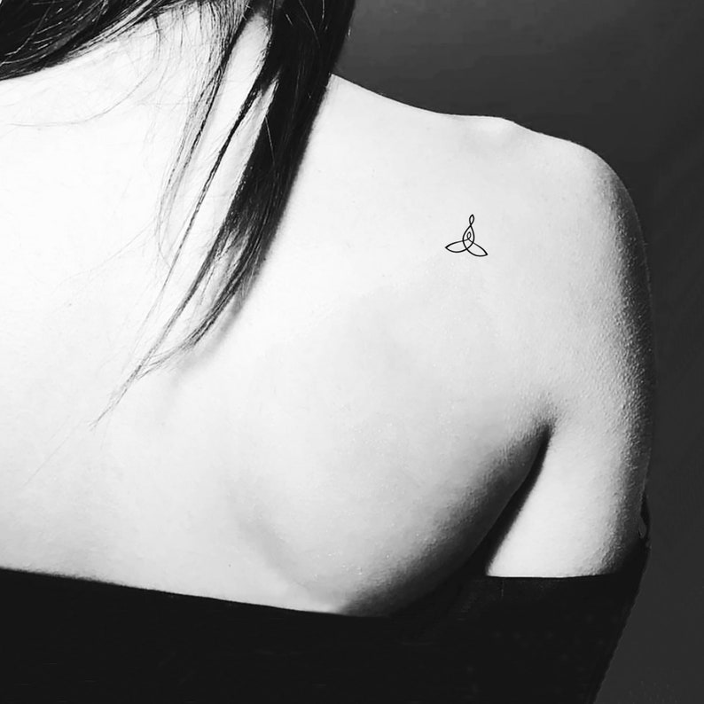 Kleines Mutter &amp; Kind Symbol Temporäres Tattoo 3er Set Etsy