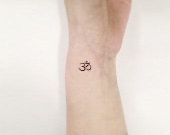 Om Temporary Tattoo (Set of 3)